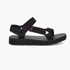 NIB Teva Kid's Youth Size 13 Sandals Original Universal Black Velcro Straps